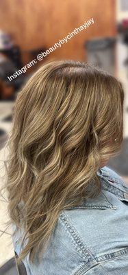 AirTouch technique balayage
Instagram:@beautybycinthyajay 
DM/call for appointment