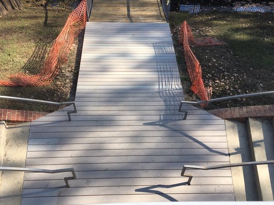 Composite Decking ramp