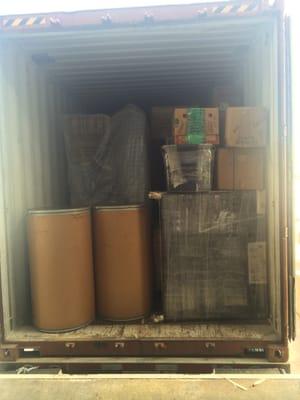 We ship consolidated goods to all over Africa ....