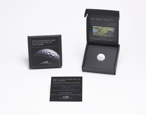 Golf Ball Event Invitation