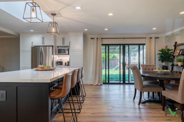 Transitional Design Kitchen Remodeling in West Hollywood, CA