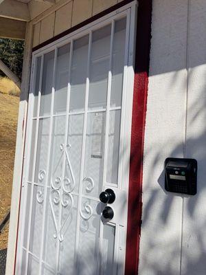 Screen Door Installation