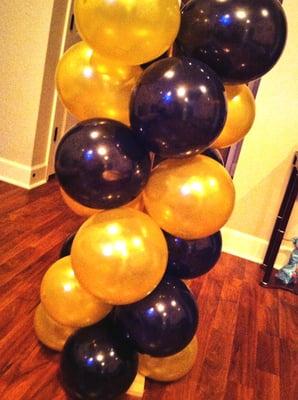 Balloon Column were making for upcoming party in September