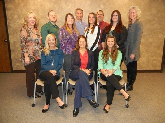 The Red Oak Team Sue, Adam, Jenny, Lenny, Shannon, Kendall, Ashley, Coleen, Heidi, Roxanne, Leslie. Those not shown: Haley, Anne, Barb, Juli