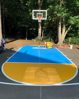 Custom Basketball Courts