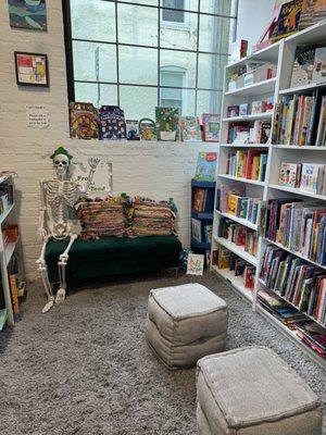 Children's reading area