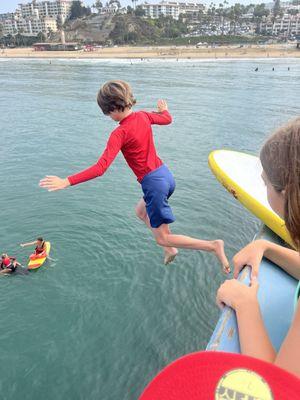 Pier jump