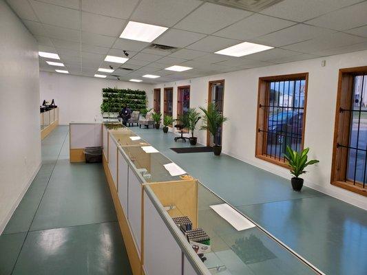 Another Shot of the Inside of our Ponca City medical marijuana dispensary. Pictured: Inside lobby