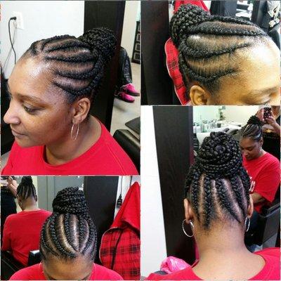 FauxNat cornrows (feedin)