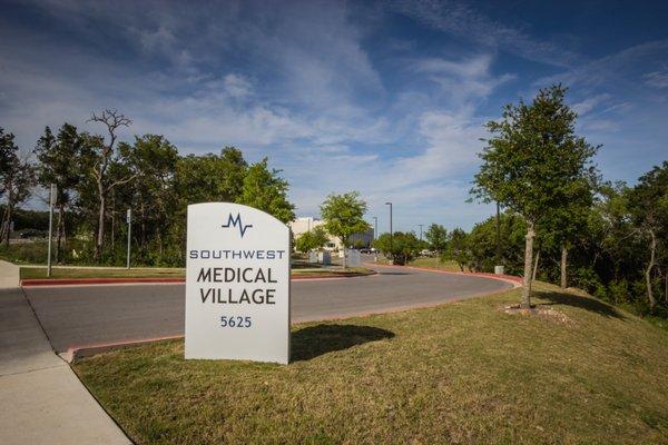 Entrance to the Southwest Medical Village