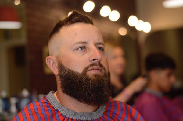 Fade and beard game on point