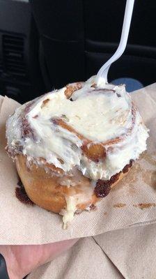 From the Cinnabon!!