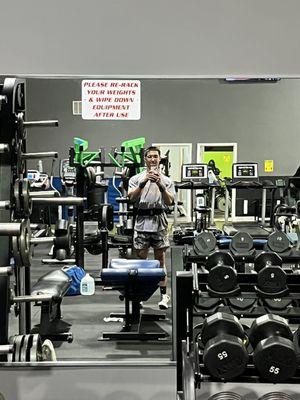 Gym Selfie