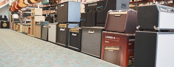 Excellent selection of new and used amplifiers!