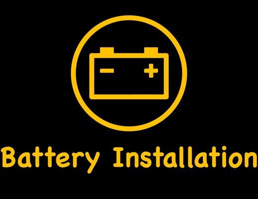 Battery Installation