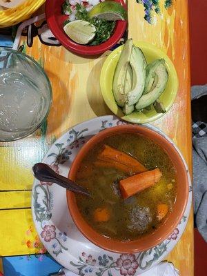 Sopa de Albondigas