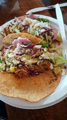 seven chile pork tacos