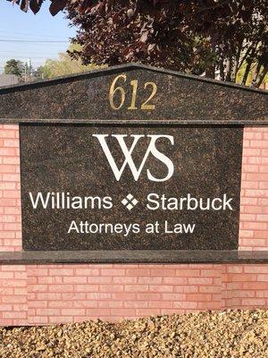 Law firm sign