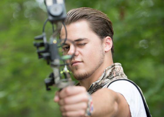 Senior Portrait Session Archery