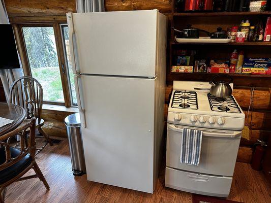 Full kitchen with Propane Oven