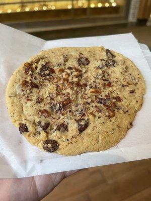 Pecan chocolate chip cookie