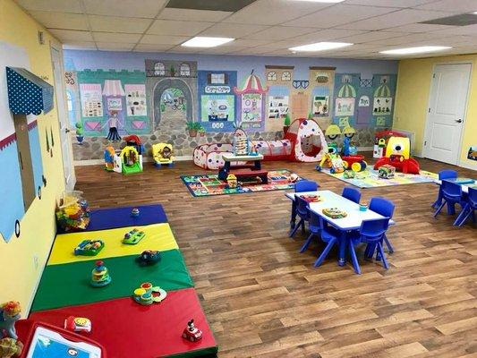 This is our toddler classroom.