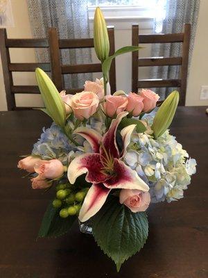 Arrangement I received for Mother's Day from my husband