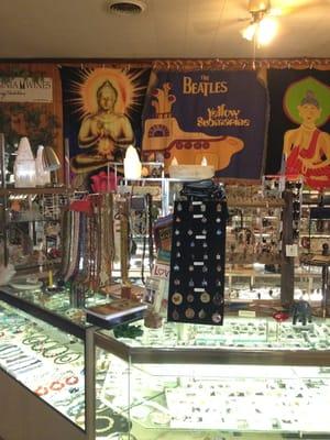 Wide selection of Malas, pendulums, jewelry and eclectic items