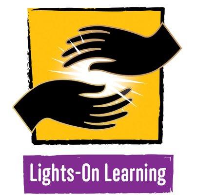 Lights-On Learning logo