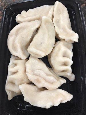 Steamed vegetable dumplings