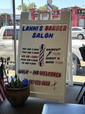 Lanni's Barber Salon