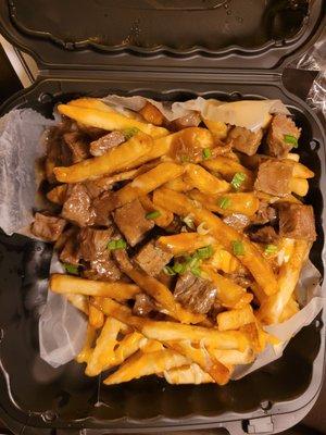 Short rib poutine