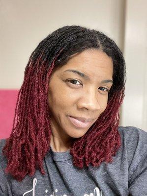 Sisterlocks and color