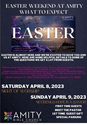 Easter 2023 Program and Service.