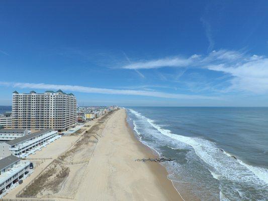 Ocean City.  A view from above