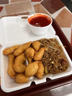 1. Sweet and Sour Chicken Lunch