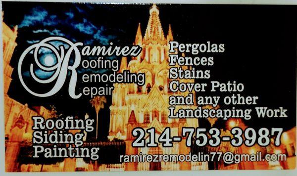 Remodeling and Repairs Ramirez