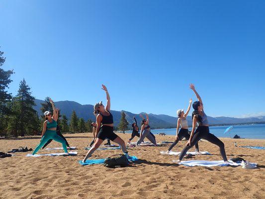 Join us for Beach Yoga from June - October