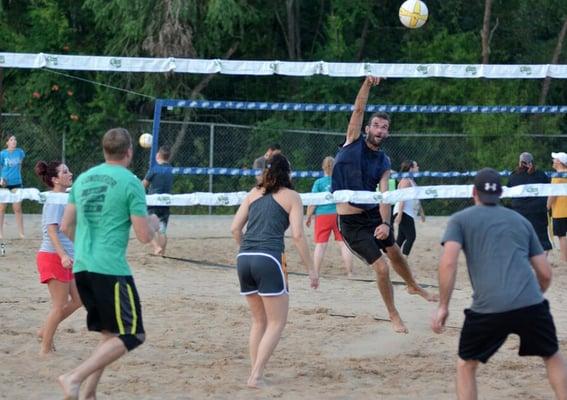 Volleyball Beach in Kansas City