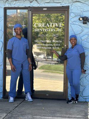 Dr. Foster Ferguson and Dr. Hill Ferguson 
(615) 321-0922
SedateMe.com
CreativeDentistry@SedateMe.com