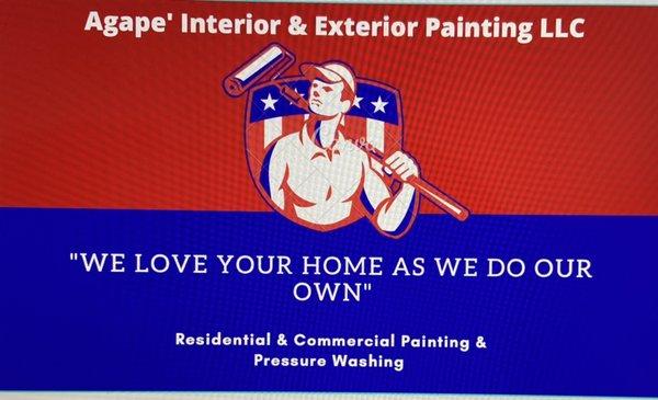 Agape Interior and Exterior Painting