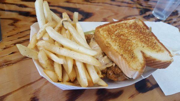 Chicken Fried Steak sandwich