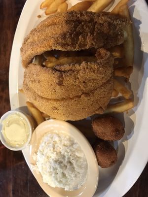 Catfish Dinner (Cajun option)