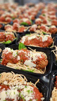 Spaghetti and Meatballs