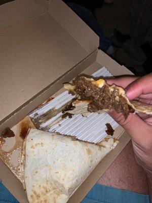 Quesadillas - Beef & Cheese