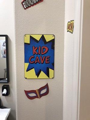 Come in and let your child enjoy the kid cave