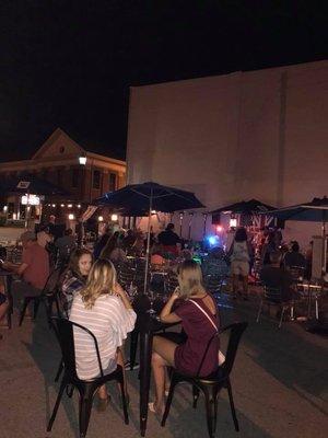 Great music on the Patio!