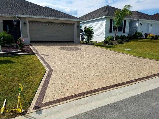 Protect and beautify your driveway with driveway coating services from FLORIDA DECORATIVE CONCRETE & EPOXY...