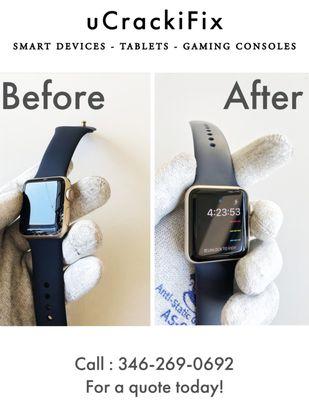 Apple Watch digitizer/screen replacement.