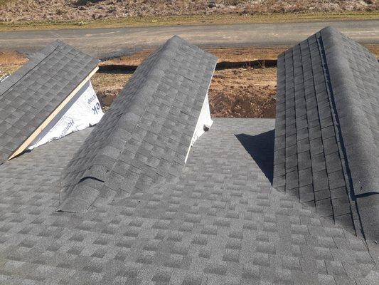 New Project, residential Roofing installation with Architectural Shingles. 
Environmentally Sustainable.

Hello@crwbldrs.com